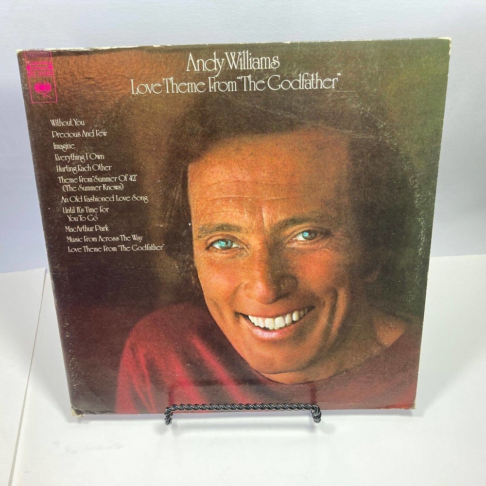 Andy Williams Love Theme From The Godfather 33 RPM 1972 LP Record Columbia 31303